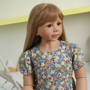 47Inch Amanda Reborn Toddler Big Size Standing Doll Masterpiece