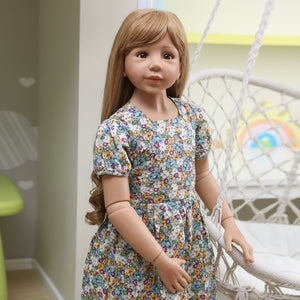 47Inch Amanda Reborn Toddler Big Size Standing Doll Masterpiece