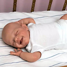 画像をギャラリービューアに読み込む, Lifelike Reborn Toddler 19 Inch Realistic Newborn Baby Doll Boy Full Silicone Body Reborn Baby Dolls
