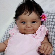 Загрузить изображение в средство просмотра галереи, 20&quot; Maddie Real Life Reborn Baby Dolls Girls Lifelike Smile Newborn Baby Doll Best Gift for Birthday
