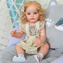 Laden Sie das Bild in den Galerie-Viewer, Lifelike Reborn Toddler Realistic Newborn Baby Doll Girls Danika 22&quot; Full Silicone Body
