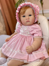 Загрузить изображение в средство просмотра галереи, Reborn Toddler Newborn Baby Doll Girl Weighted Cloth Body 24 Inch Silicone Reborn Gift for Kids
