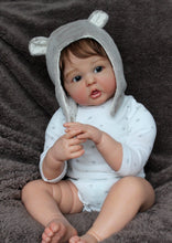Load image into Gallery viewer, 24 Inch Handmade Real Life Reborn Toddler Dolls Silicone Newborn Reborn Baby Doll Girl Finished Reborn Baby Dolls
