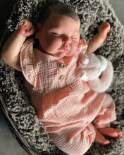 Carica l&#39;immagine nel visualizzatore di Gallery, Real Life Reborn Baby Doll Girl That Look Real Sleeping 20 Inches Newborn Baby Doll Lifelike Reborn Toddler Dolls Xmas Gift
