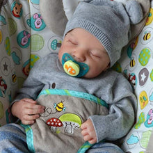 Carregar imagem no visualizador da galeria, Sleeping Newborn Reborn Dolls 19&quot; Sweet Reborn Babies for Adoption
