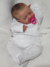 Load image into Gallery viewer, Realistic Reborn Baby Doll Sleeping Silicone Baby Doll Girl 20 Inch Reborn LouLou

