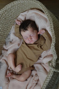 18" Lifelike Reborn Baby Doll Levi Dolls Realistic Soft Silicone Newborn Baby Dolls