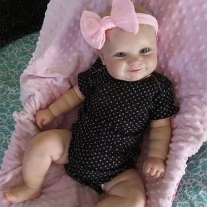 20 Althea Reborn Baby Doll Silicone Simulation Handmade Newborn Doll Girl Maddie Reborn