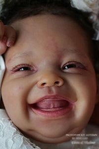 Reborn Baby Dolls Kits, Unpainted 20 Inch Simulation Silicone Vinyl Reborn Doll DIY Kit Supplies Blank to be Painted