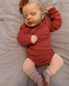 Lifelike Reborn Baby Girl Doll 20 Inches Sleeping Realistic Newborn Babies Dolls Gift for Kids