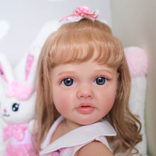 Load image into Gallery viewer, Lifelike Lovely 22inch 55cm Reborn Baby Dolls Full Body Silicone Realistic Newborn Baby Dolls Toy
