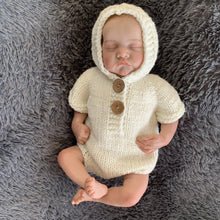 Carregar imagem no visualizador da galeria, 19 Inch 48CM Levi Handmade Reborn Baby Doll  Asleep Lifelike Real Cuddly Baby Gift for Kids
