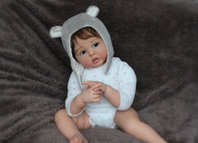 Load image into Gallery viewer, 24 Inch Handmade Real Life Reborn Toddler Dolls Silicone Newborn Reborn Baby Doll Girl Finished Reborn Baby Dolls
