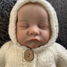 Загрузить изображение в средство просмотра галереи, 19 Inch 48CM Levi Handmade Reborn Baby Doll  Asleep Lifelike Real Cuddly Baby Gift for Kids
