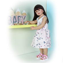 画像をギャラリービューアに読み込む, 34&quot; Standing Reborn Big Toddler Girl Ball Jointed Masterpiece Doll Elma
