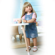 Загрузить изображение в средство просмотра галереи, 34&quot; Standing Big Toddler Girl Reborn Doll Masterpiece Ball Jointed Nicole
