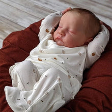Загрузить изображение в средство просмотра галереи, 19 Inch Reborn Baby Dolls That Look Real Life Sleeping Handmade Silicone Newborn Baby Doll therapy for Alzheimer Dementia Patients
