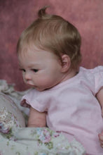Загрузить изображение в средство просмотра галереи, Handmade Realistic Reborn Baby Dolls Girl 19 Inch Lifelike Silicone Baby Doll Handmade Real Life Baby Doll
