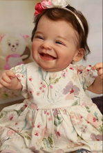 Carregar imagem no visualizador da galeria, Reborn Baby Dolls Kits, Unpainted 20 Inch Simulation Silicone Vinyl Reborn Doll DIY Kit Supplies Blank to be Painted
