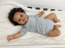 画像をギャラリービューアに読み込む, 20&quot; Abel Reborn Baby Girl Soft Body Flexible Black Skin African American Baby Doll
