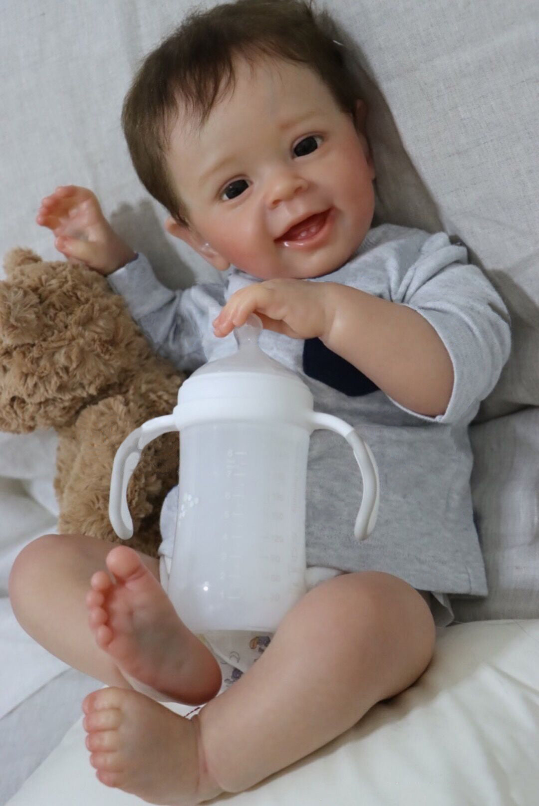 Babies Toy Reborn Baby Boy Toddlers 24 Inch Weighted Lifelike