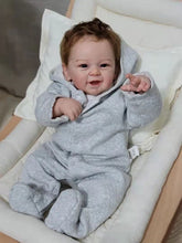 Carregar imagem no visualizador da galeria, 20 Inch Reborn Baby Doll Boy Soft Body Realistic and Lifelike Newborn Baby Doll

