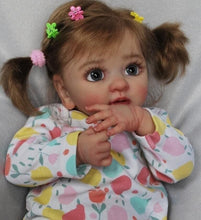 Загрузить изображение в средство просмотра галереи, 17 Inches Cute Reborn Newborn Baby Doll Lifelike Cuddly Doll Popular Handmade Reborn Babies Doll
