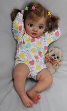 Загрузить изображение в средство просмотра галереи, 17 Inches Cute Reborn Newborn Baby Doll Lifelike Cuddly Doll Popular Handmade Reborn Babies Doll

