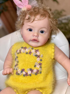24 Inch Weighted Body Realistic Reborn Toddler Doll Silicone Huggable Lifelike Newborn Baby Doll Girls