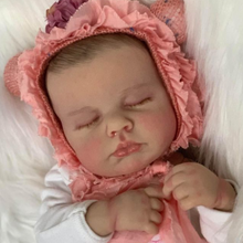 画像をギャラリービューアに読み込む, Lifelike Reborn Baby Doll Realistic Reborn Baby Doll Girl 20 Inch Sleeping Silicone Newborn Baby Dolls
