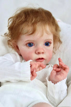 Laden Sie das Bild in den Galerie-Viewer, 24 Inch Reborn Toddler Girl Realistic Newborn Baby Doll Weighted Reborn Baby Dolls Best Xmas or Birthday Gift
