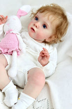 Carregar imagem no visualizador da galeria, 24 Inch Reborn Toddler Girl Realistic Newborn Baby Doll Weighted Reborn Baby Dolls Best Xmas or Birthday Gift
