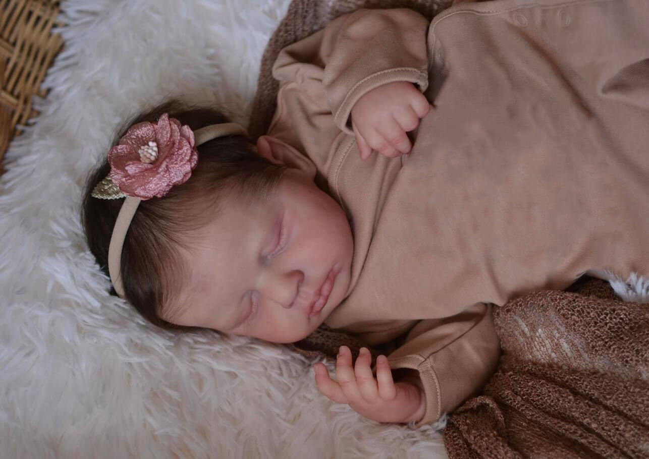 20 Inch Real Looking Newborn Baby Dolls Lifelike Reborn Baby Doll Real –  Pinky Reborn