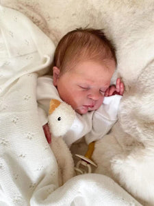 20 Inch Lifelike Newborn Baby Dolls Real Looking Reborn Toddler Sleeping Realistic Baby Doll Girl Birthday Xmas Gift