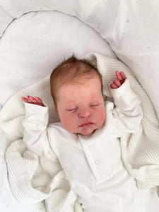20 Inch Lifelike Newborn Baby Dolls Real Looking Reborn Toddler Sleeping Realistic Baby Doll Girl Birthday Xmas Gift