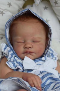 19 Inch Realistic Reborn Baby Doll That Look Real Life Newborn Baby Dolls Eyes Close Lifelike Baby Girl Doll