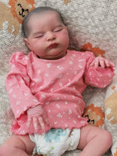 画像をギャラリービューアに読み込む, 19 Inch Real Reborn Baby Dolls Sleeping Soft Silicone Reborn Baby Girl Doll Preemie Lifelike Reborn Baby Doll Reborn Toddler
