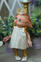 Carica l&#39;immagine nel visualizzatore di Gallery, 17 Inch Handmade Elf Reborn Baby Fairy Doll Girl Reborn Baby Dolls Fantasy Art Collectible Angel
