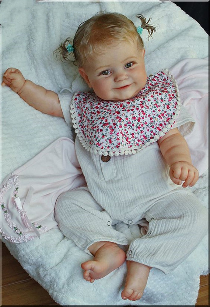 24 Inch Reborn Baby Dolls Girl Toddler  Real Life Silicone Baby Dolls Realistic Newborn Baby Dolls