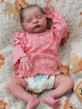 Load image into Gallery viewer, 19 Inch Real Reborn Baby Dolls Sleeping Soft Silicone Reborn Baby Girl Doll Preemie Lifelike Reborn Baby Doll Reborn Toddler

