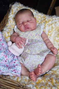 19 Inch Silicone Simulation Real Life Reborn Baby Dolls Lifelike Newborn Baby Doll Realistic Reborn Toddler