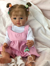 画像をギャラリービューアに読み込む, 22 Inch Realistic Reborn Baby Doll Girl Betty Handmade Lifelike Soft Silicone Newborn Baby Doll Anatomically Correct
