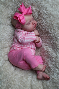 Real Looking Newborn Baby Doll 20 Inch Lifelike Reborn Baby Doll Realistic Sleeping Baby Doll Girl