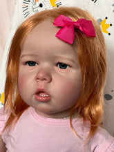 Загрузить изображение в средство просмотра галереи, 28 Inch 70cm Toddler Girl Reborn Doll Soft Silicone Reborn Baby Doll Newborn Cuddly Baby Doll
