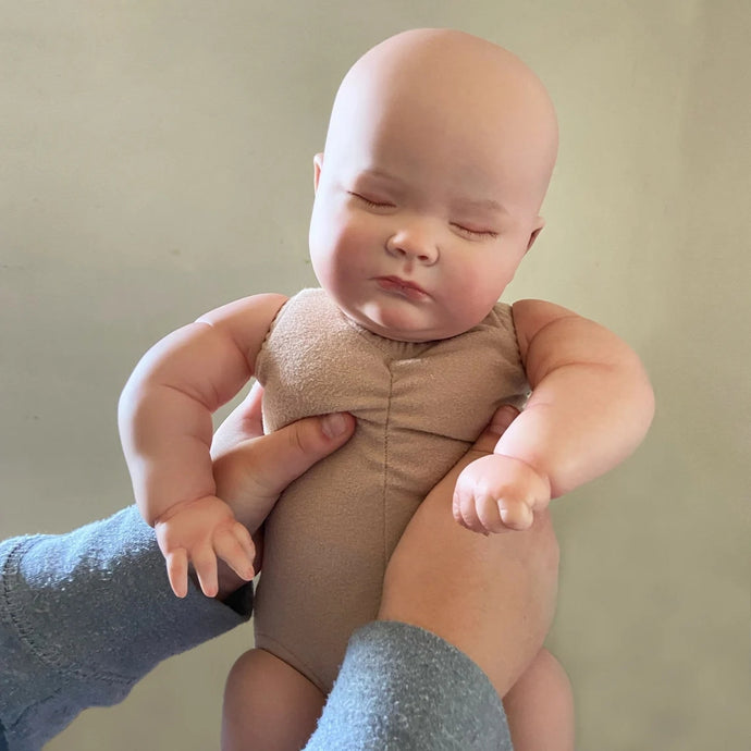 Huggable Cloth Body Weighted Reborn Baby Doll Soft Silicone Baby Doll Rudy Toddler Size