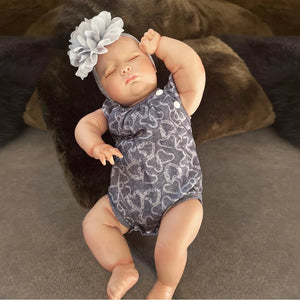 Cuddly Weighted Reborn Baby Doll Soft Silicone Baby Doll Toddler Reborn Girl